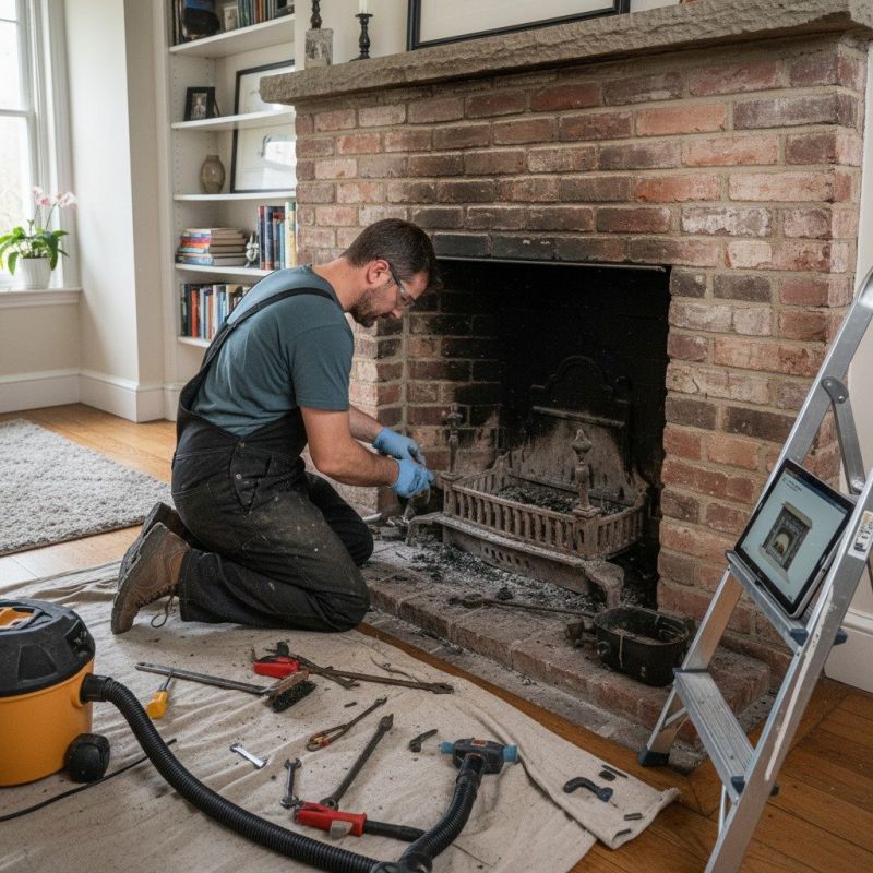 Local Fireplace Restoration pros at work