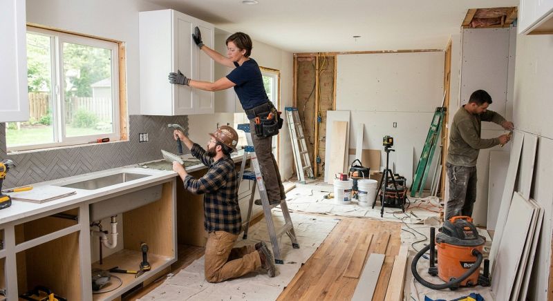 Laundry Room Renovation in Denver County, CO