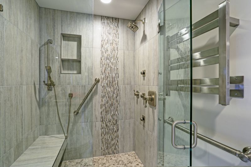 Walk-In Shower with Glass Doors