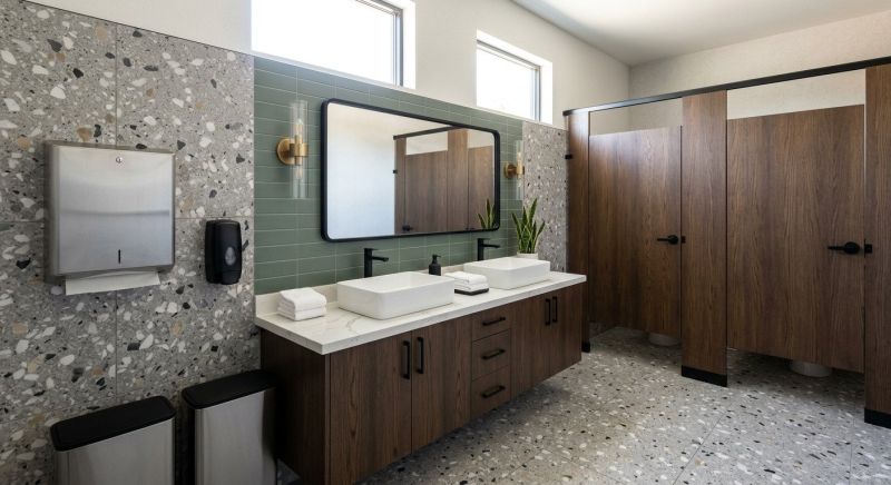 Industrial Bathroom Renovation in North Charleston, SC